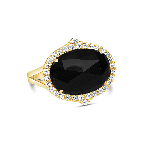 AR-6291-OX-9 Sterling Silver Ring With Black Onyx – Bali Designs Inc